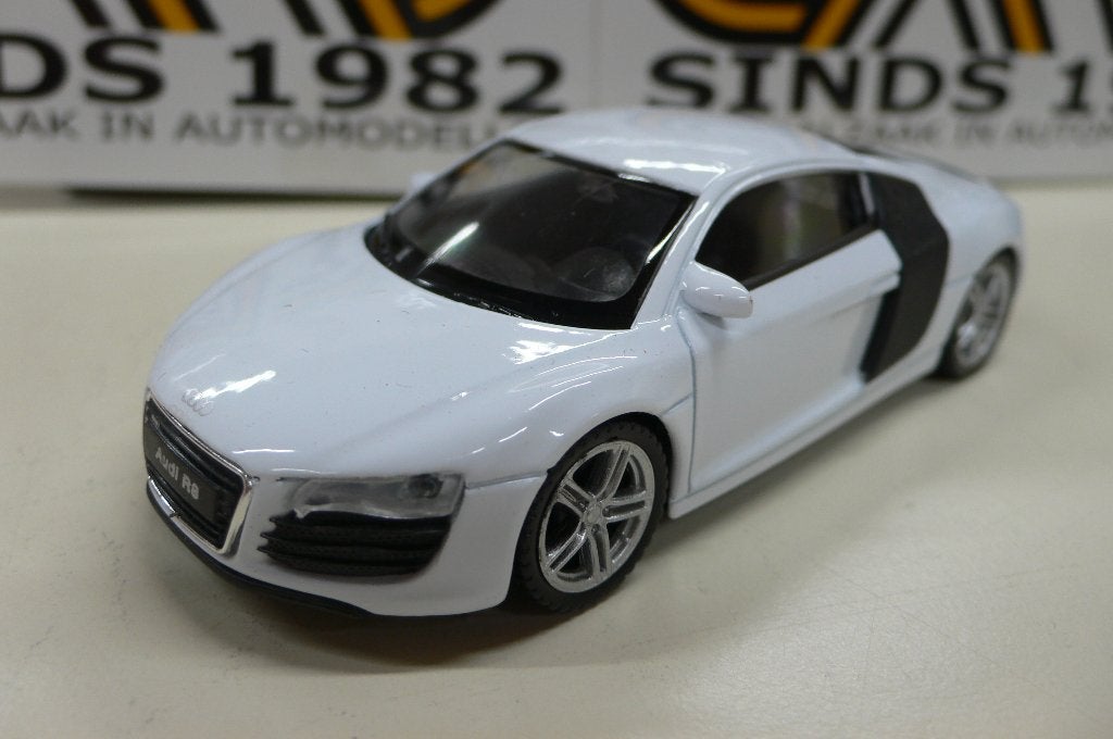 audi r8 - welly- 1/43 -AANBIEDING!!!!!!!!!!!!!!!!!!!!!!!!!!!, Verzenden, Nieuw, Auto, Overige merken