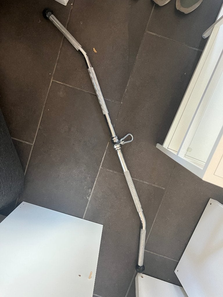 Lat pulldown bar, Sport en Fitness, Fitnessmaterialen, Ophalen, Gebruikt, Overige typen