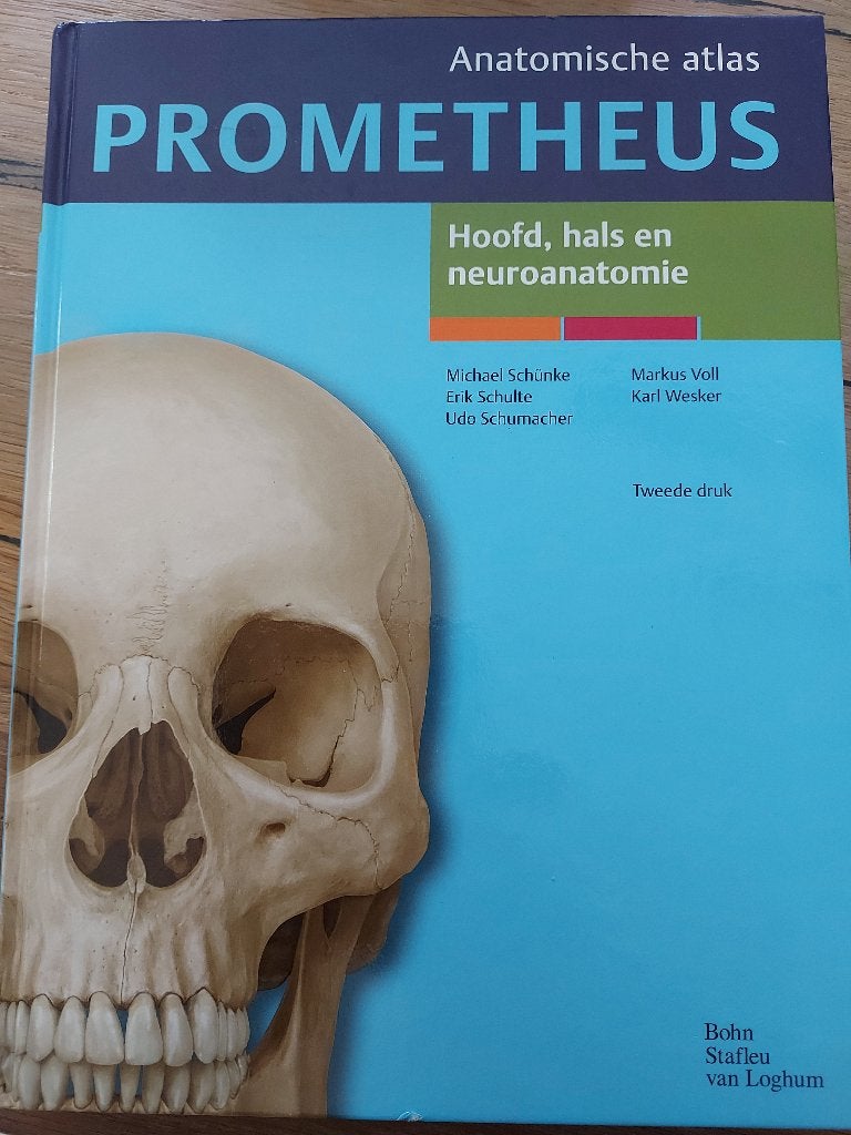 Prometheus Hoofd hals en neuroanatomie, Boeken, Verzenden, Beta, Zo goed als nieuw, HBO