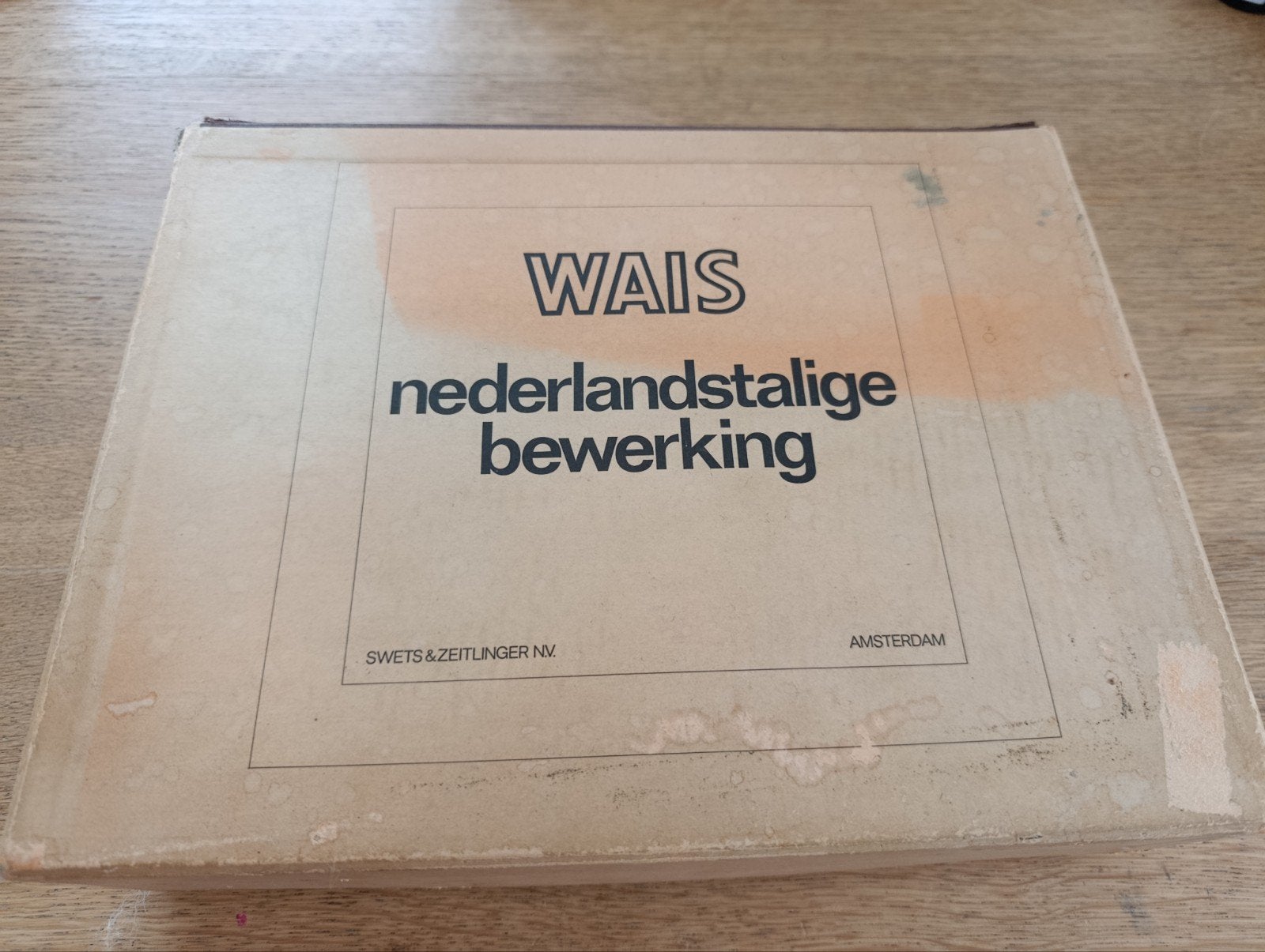 Vintage WAIS Nederlandstalige bewerking, complete testset, Ophalen of Verzenden, Gelezen