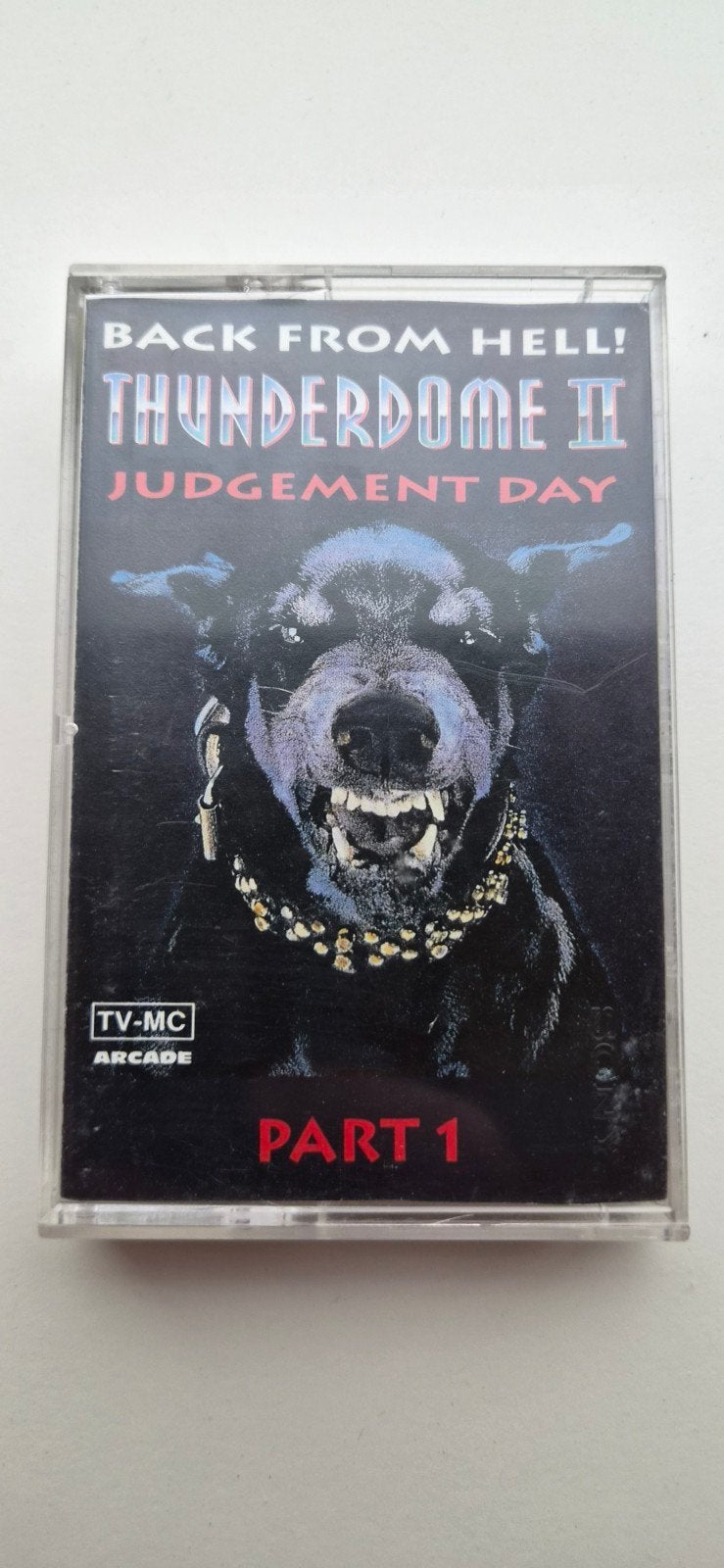 Thunderdome II 2 mc 1 cassette, Ophalen of Verzenden, Zo goed als nieuw, 1 bandje