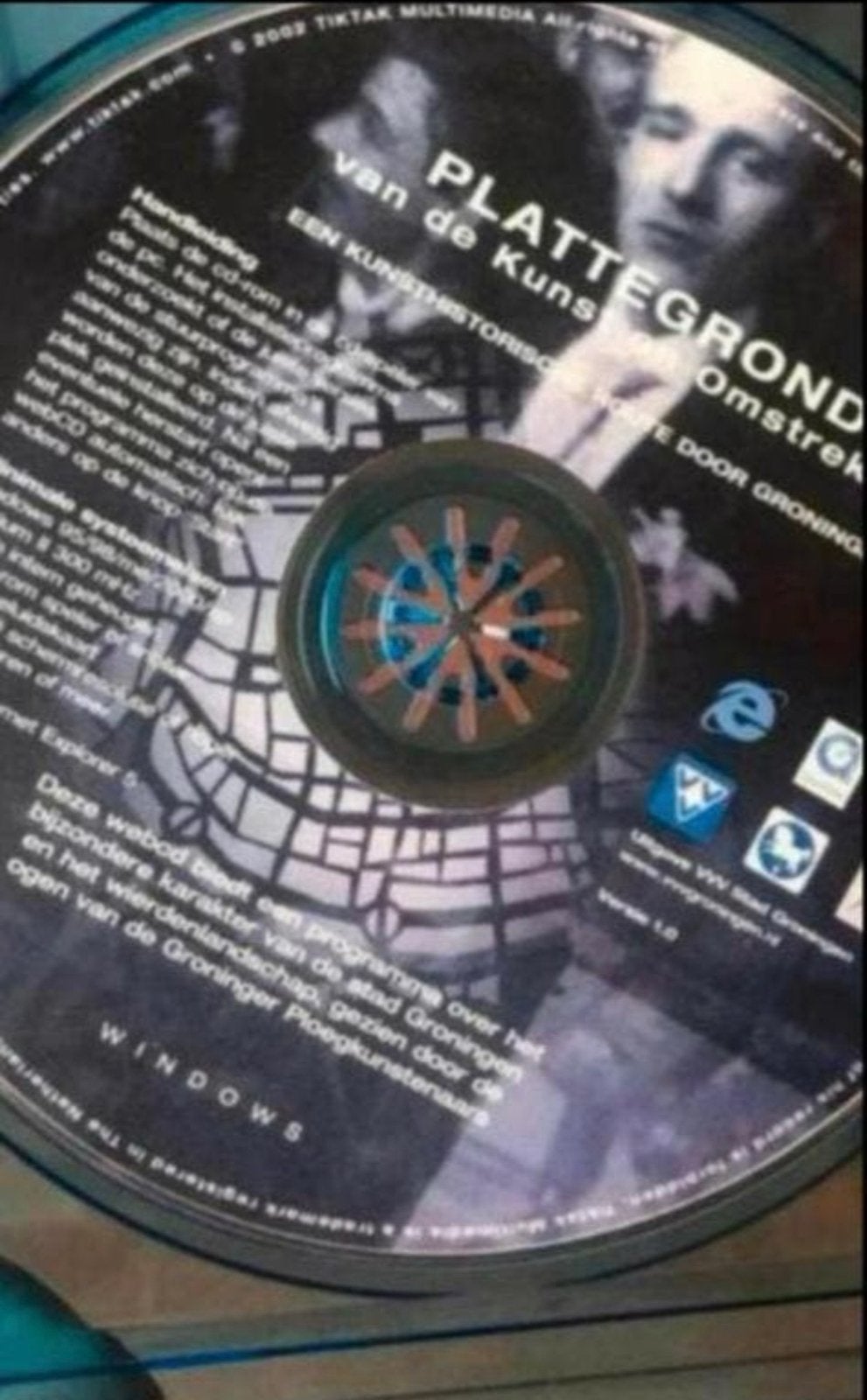 Web CD Groninger kunst en omstreken, Computers en Software, Ophalen of Verzenden, Gebruikt, Windows