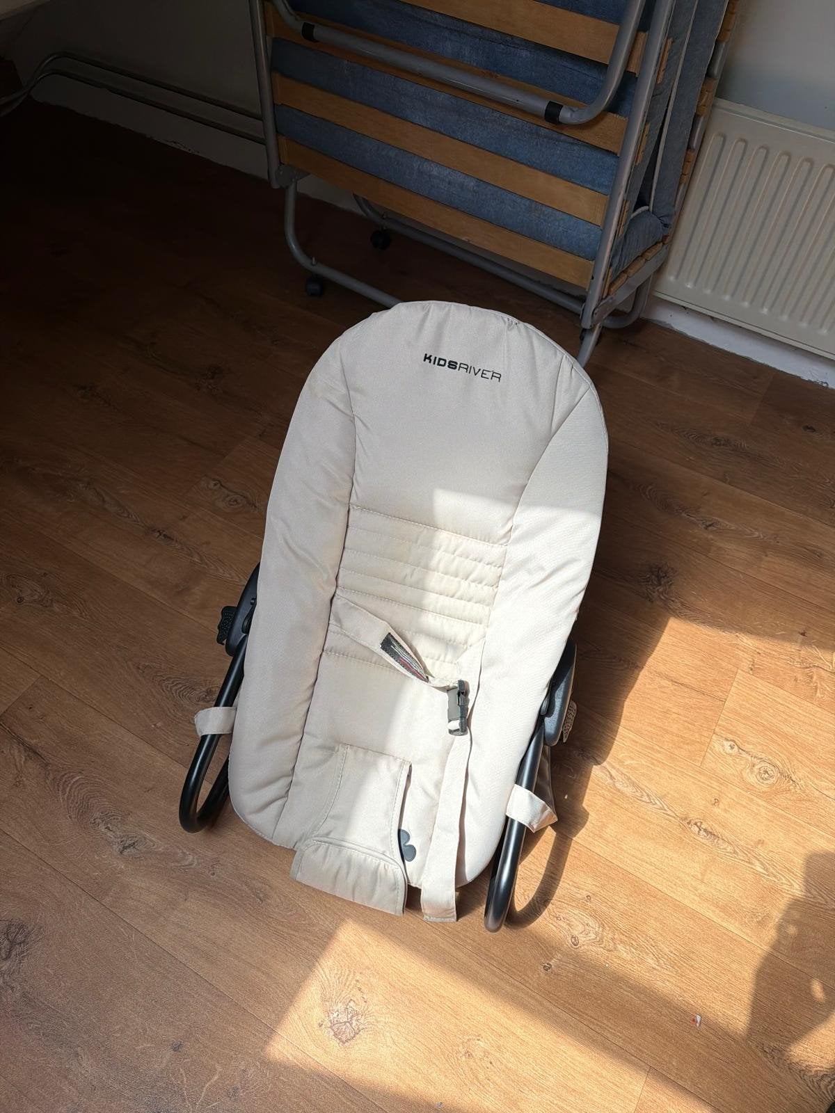 Kidsriver wipstoel - Beige, Ophalen of Verzenden, Zo goed als nieuw, Verstelbaar