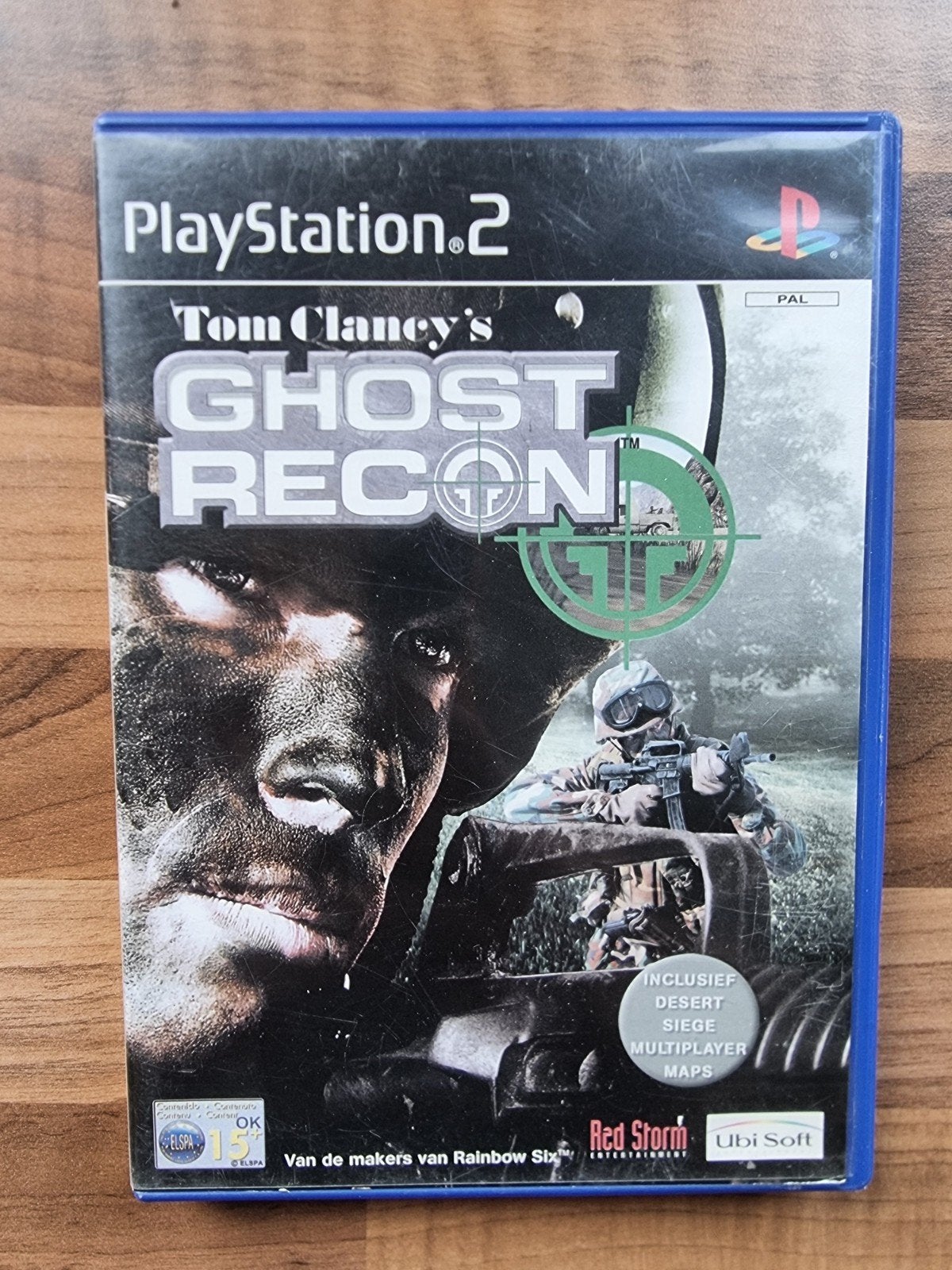 Tom Clancy's Ghost Recon - Compleet, Spelcomputers en Games, Games | Sony PlayStation 2, Vanaf 18 jaar, Shooter, 1 speler, Ophalen of Verzenden