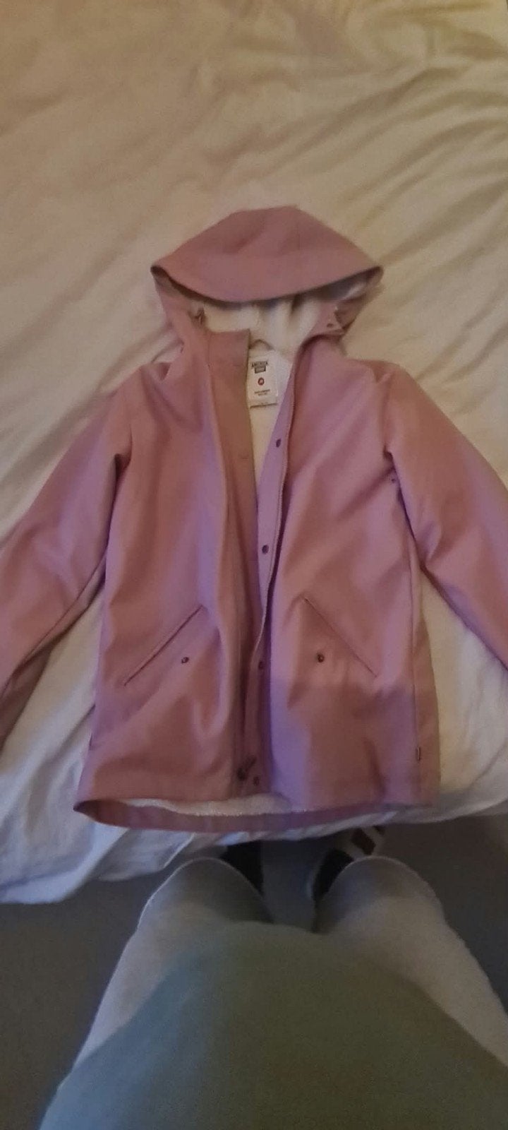 Roze regenjas voor meisjes - America Today JR, Ophalen of Verzenden, Zo goed als nieuw, America Today JR, Meisje