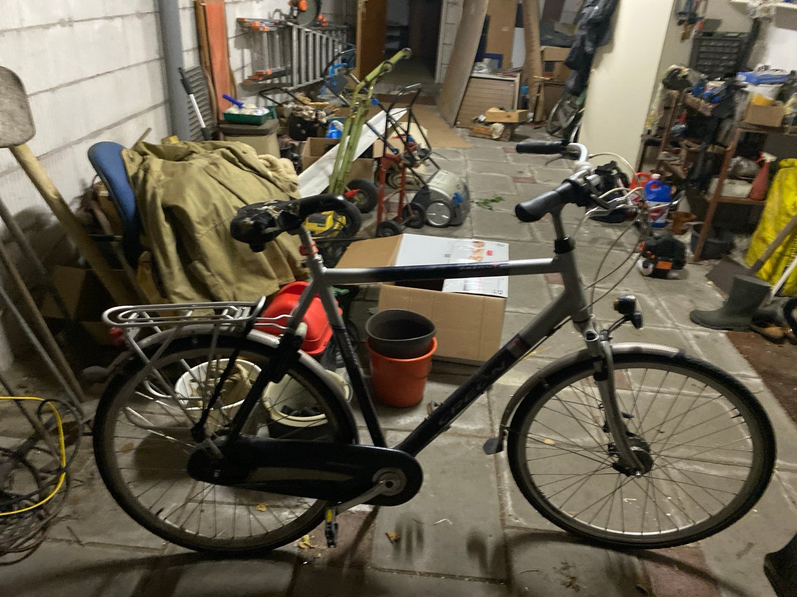 Creon stadsfiets - Gebruikt, Fietsen en Brommers, Gebruikt, Velgrem, Versnellingen, 53 tot 57 cm