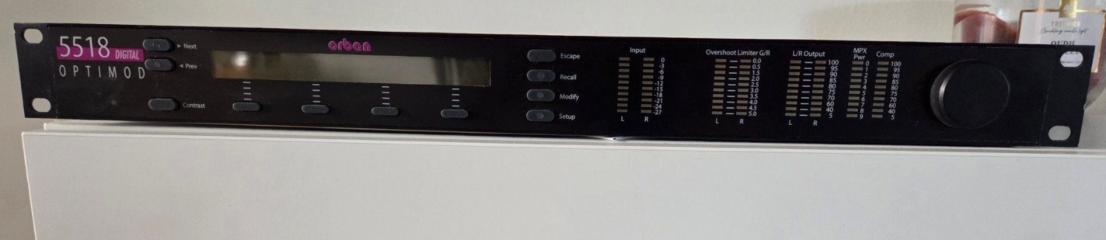 Orban Optimod 5518, in nette staat, Audio, Tv en Foto, Ophalen of Verzenden, Gebruikt, Audio