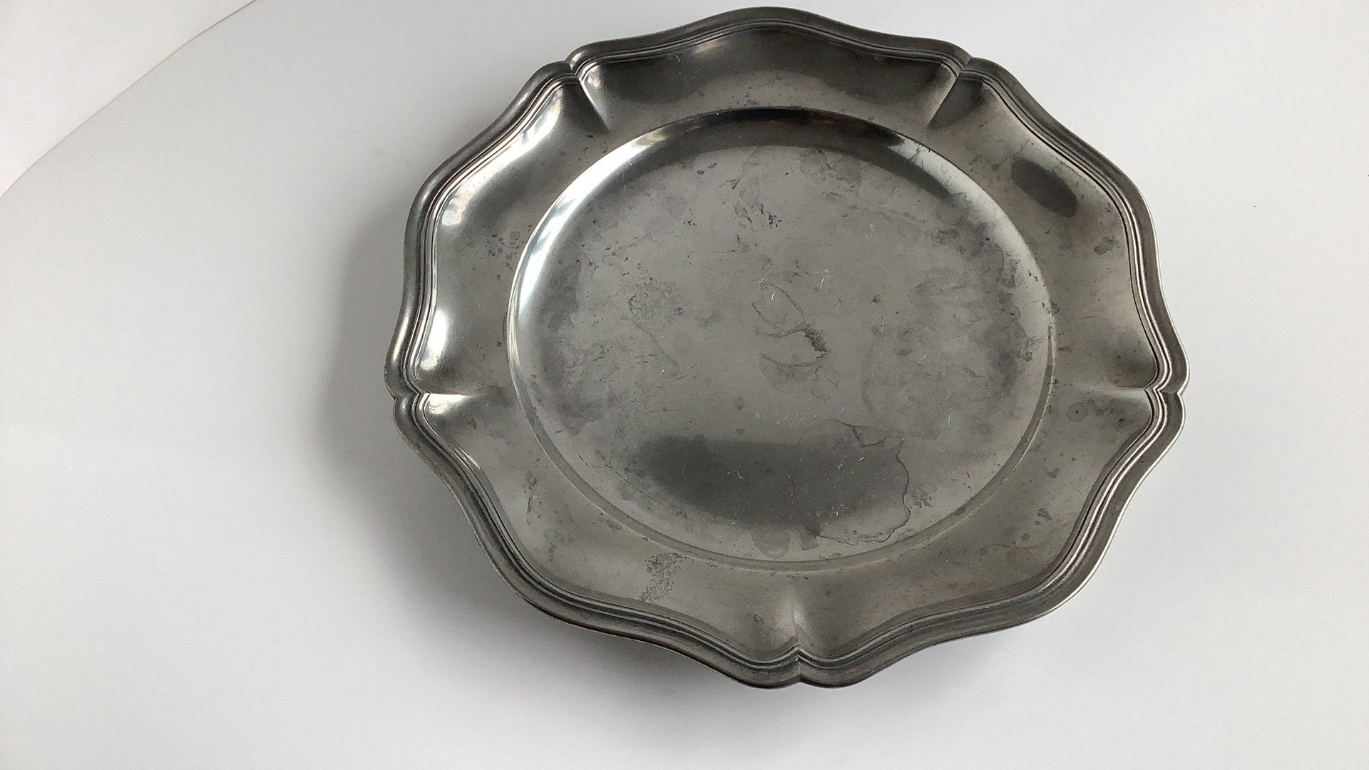Tinnen bord, Antiek en Kunst, Ophalen of Verzenden
