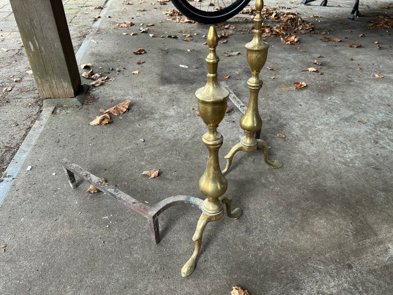 Metalen ornamenten voor haardplaat, Huis en Inrichting, Ophalen, Gebruikt, Vrijstaande haard, Houthaard