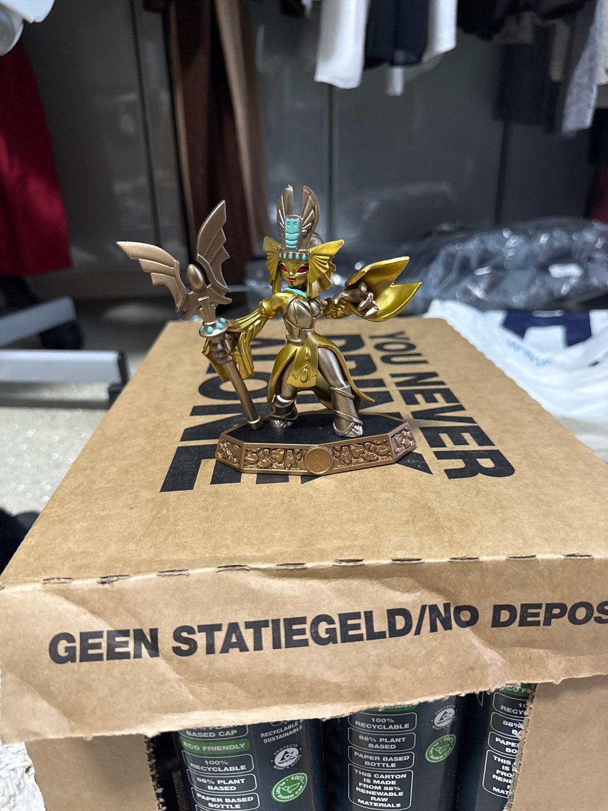Skylanders SuperChargers Gold Queen Figur, Ophalen, Zo goed als nieuw