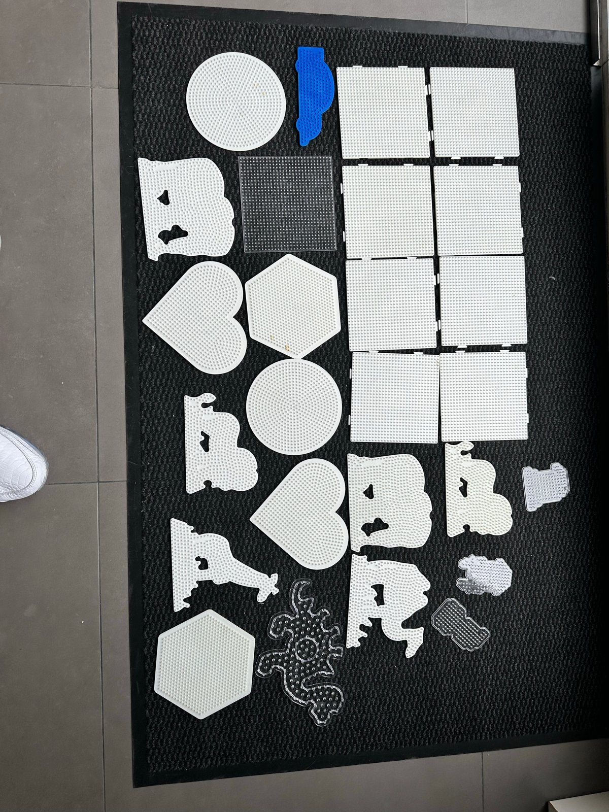 Grote set Hama strijkkralen grondplaten diverse vormen, Kinderen en Baby's, Speelgoed | Educatief en Creatief, Ophalen of Verzenden