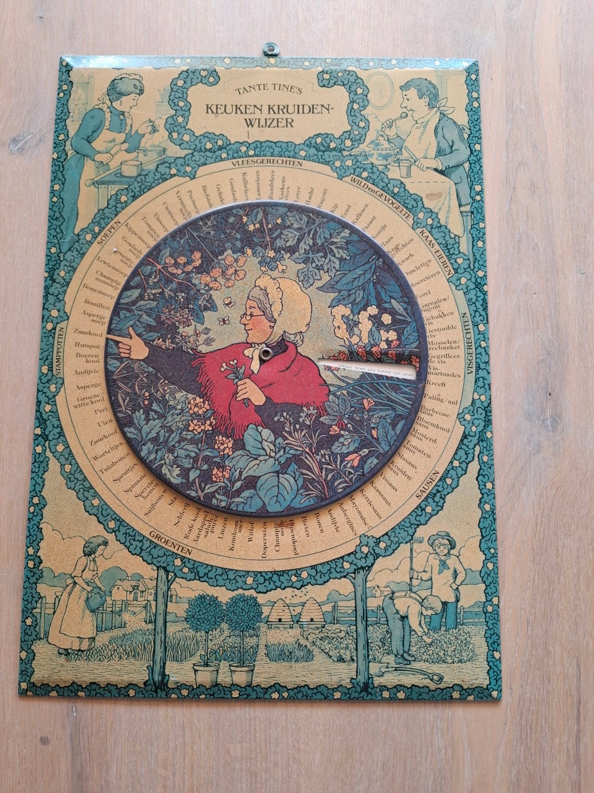 Vintage Tante Tine's Keuken Kruidenwjzer, Ophalen of Verzenden