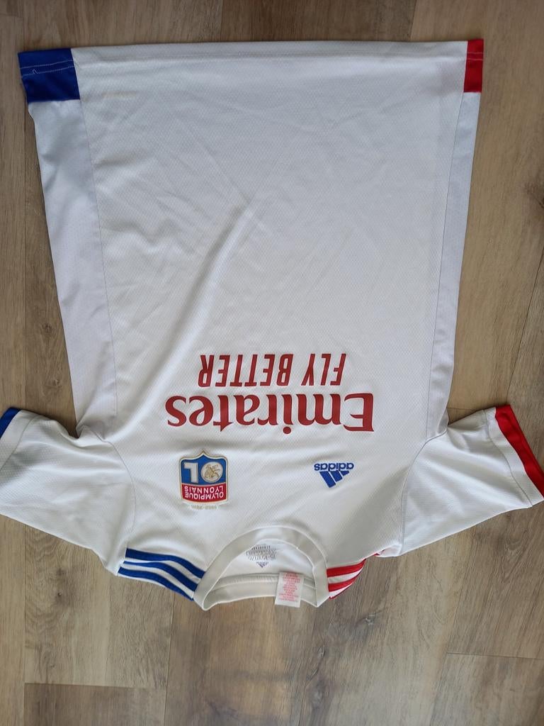 Olympique Lyon Thuisshirt 2020-2021 Maat 15-16Y/176, Maat XS of kleiner, Ophalen of Verzenden, Zo goed als nieuw, Shirt