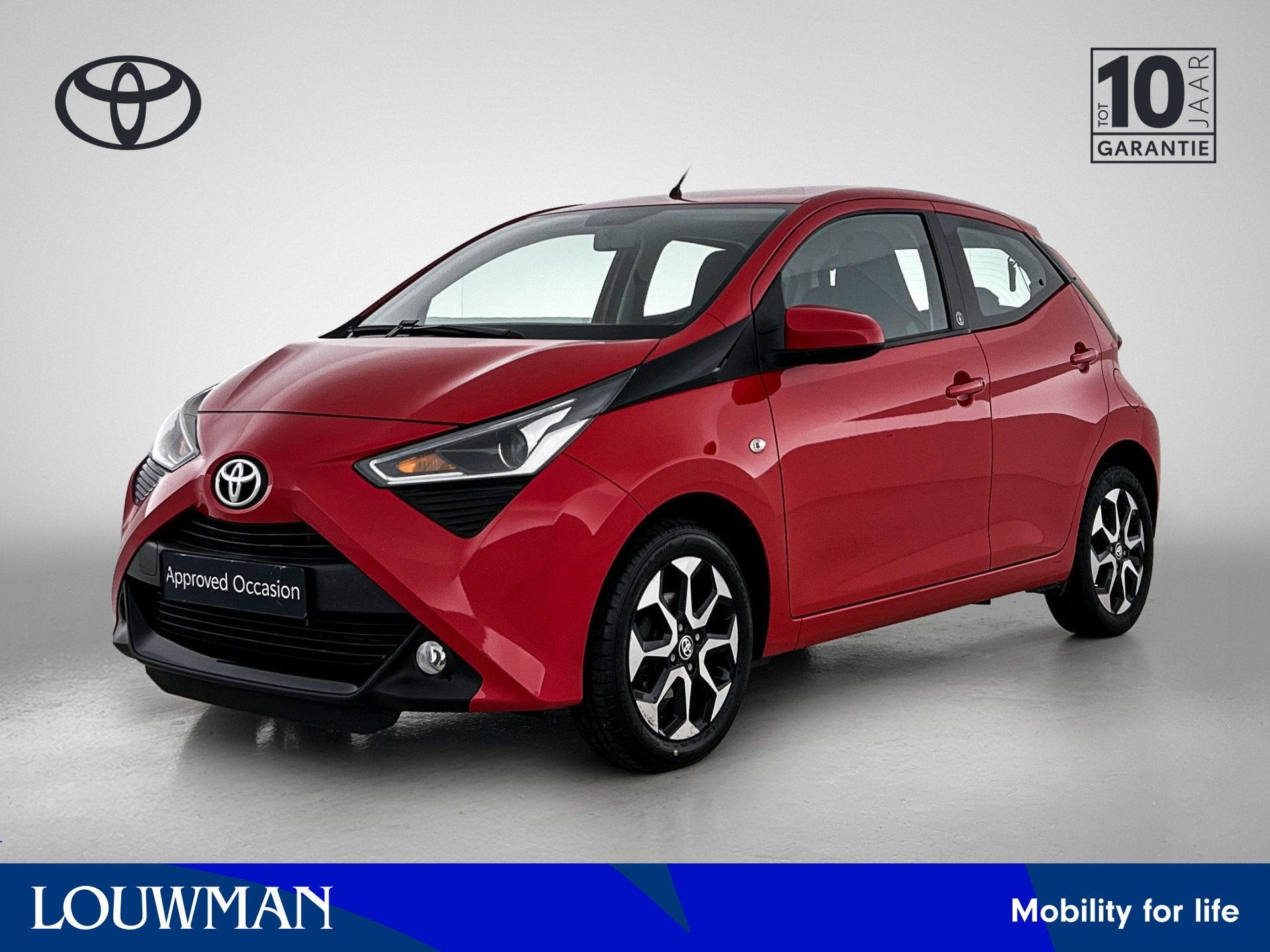 Toyota Aygo 1.0 VVT-i x-play | Apple CarPlay/Android Auto |, Voorwielaandrijving, 12 maanden, Stof, Gebruikt