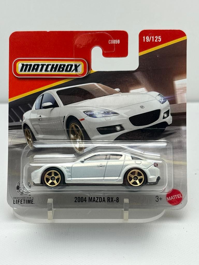 Matchbox 2004 Mazda RX-8 - Nieuw in verpakking, Auto, Nieuw, Ophalen of Verzenden, Mattel