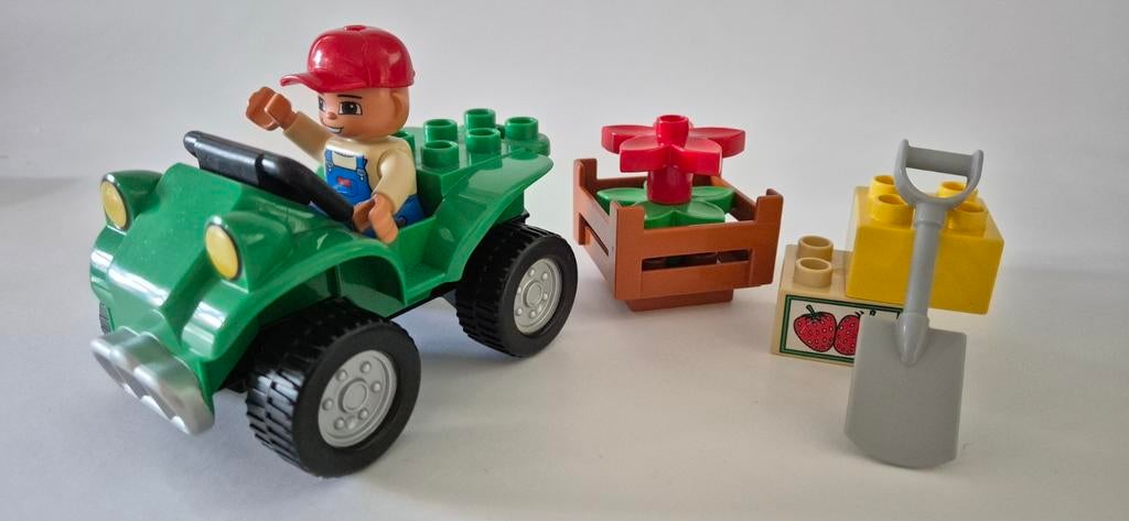 Boerderij Quad - Duplo 5645, Overige thema's, Ophalen of Verzenden, Zo goed als nieuw, Compleet