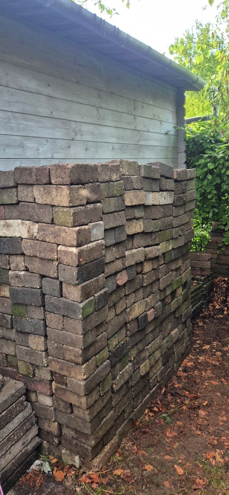 Gratis klinkers, Tuin en Terras, Grind, Keien en Split, Ophalen, Overige materialen, Gebruikt, Overige typen