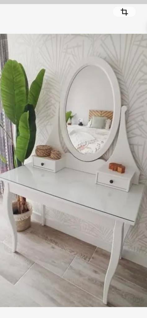 Make up tafel serie hemnes ikea., Huis en Inrichting, Tafels | Kaptafels, Ophalen, Zo goed als nieuw, 50 tot 100 cm, Minder dan 100 cm