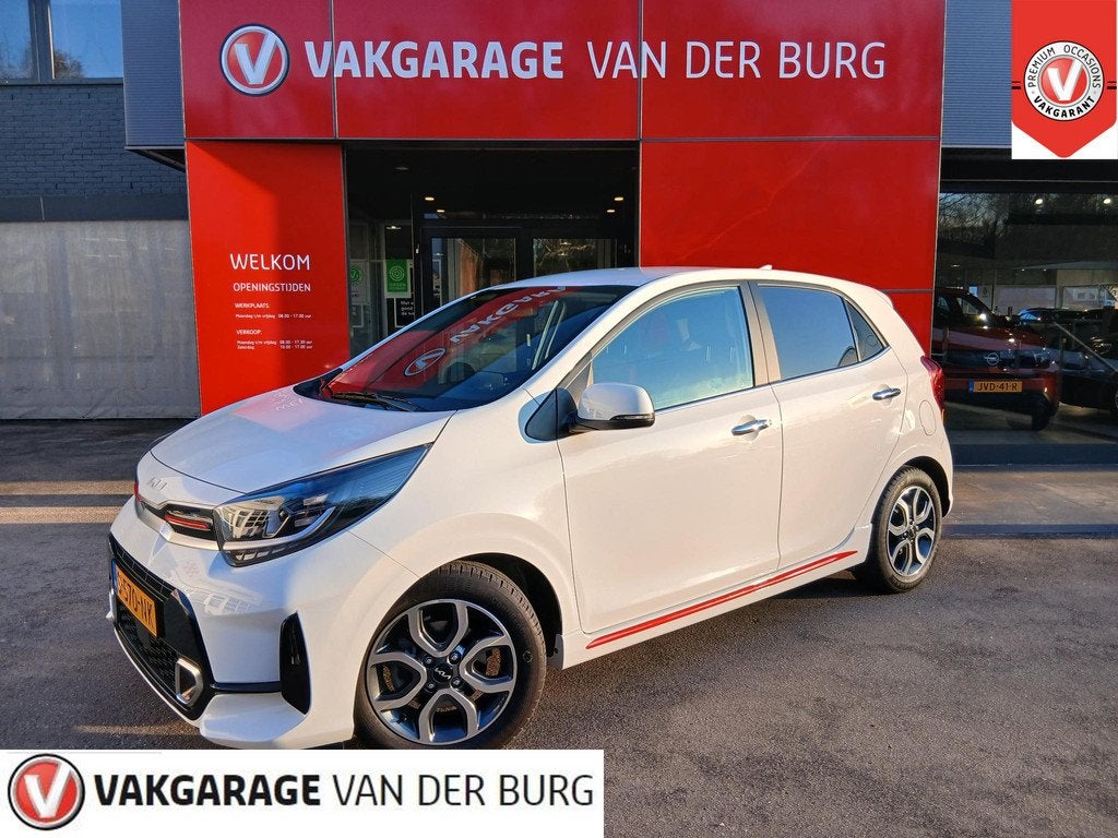 Kia Picanto 1.0 DPi GT-Line, Auto's, Kia, Bedrijf, Te koop, Picanto, ABS, Achteruitrijcamera, Airbags, Airconditioning, Alarm