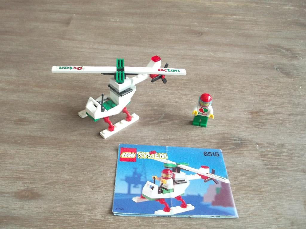 lego 6515 stunt copter (1994), Ophalen of Verzenden, Gebruikt, Complete set, Lego