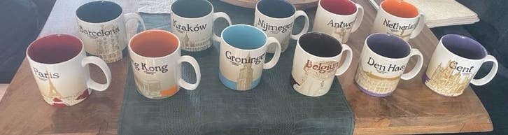 Starbucks verzamel mokken, Ophalen of Verzenden