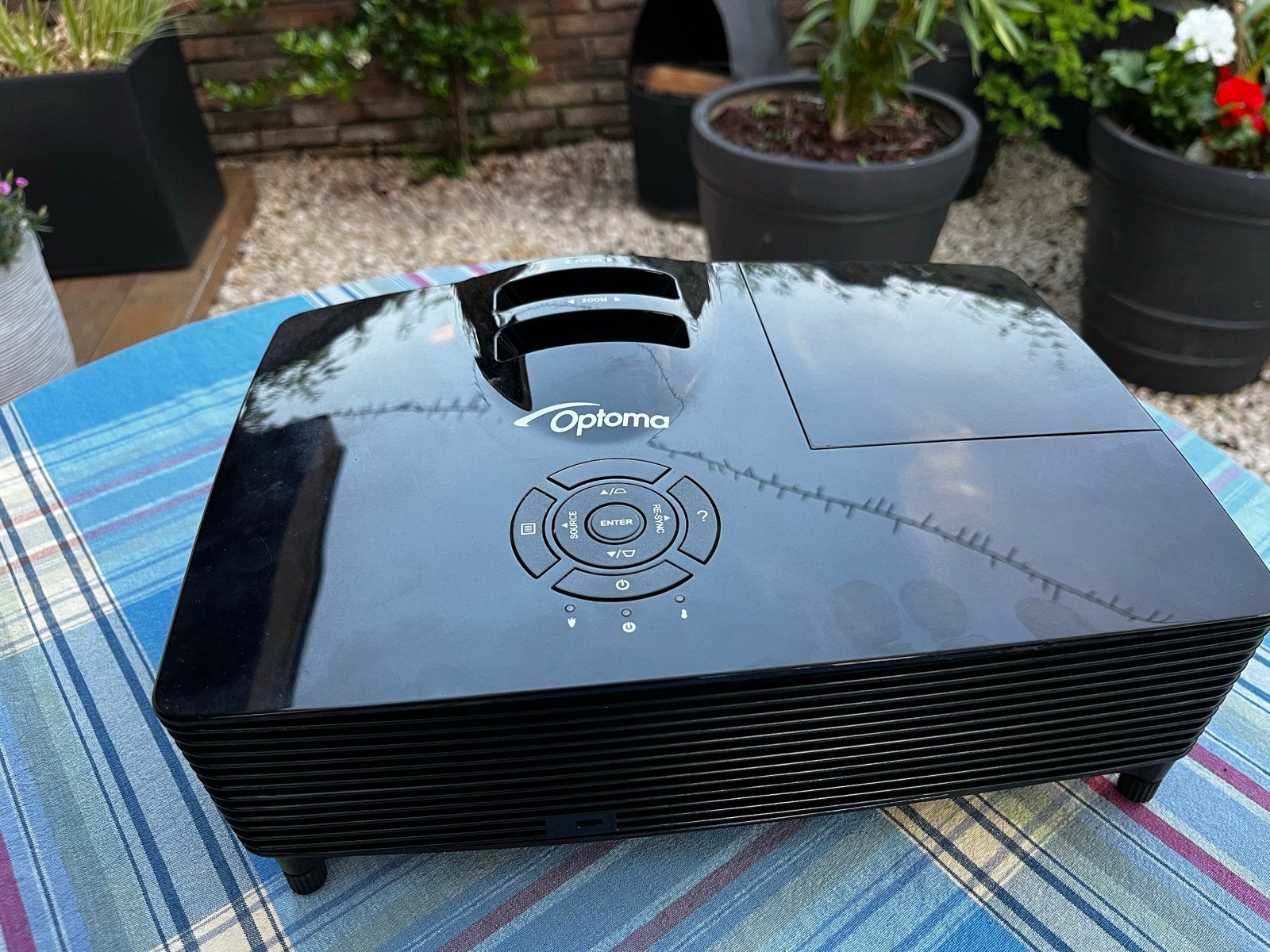 Optoma HD141x 3D Full HD DLP Beamer Projector, Ophalen of Verzenden, Gebruikt, DLP, Full HD (1080)