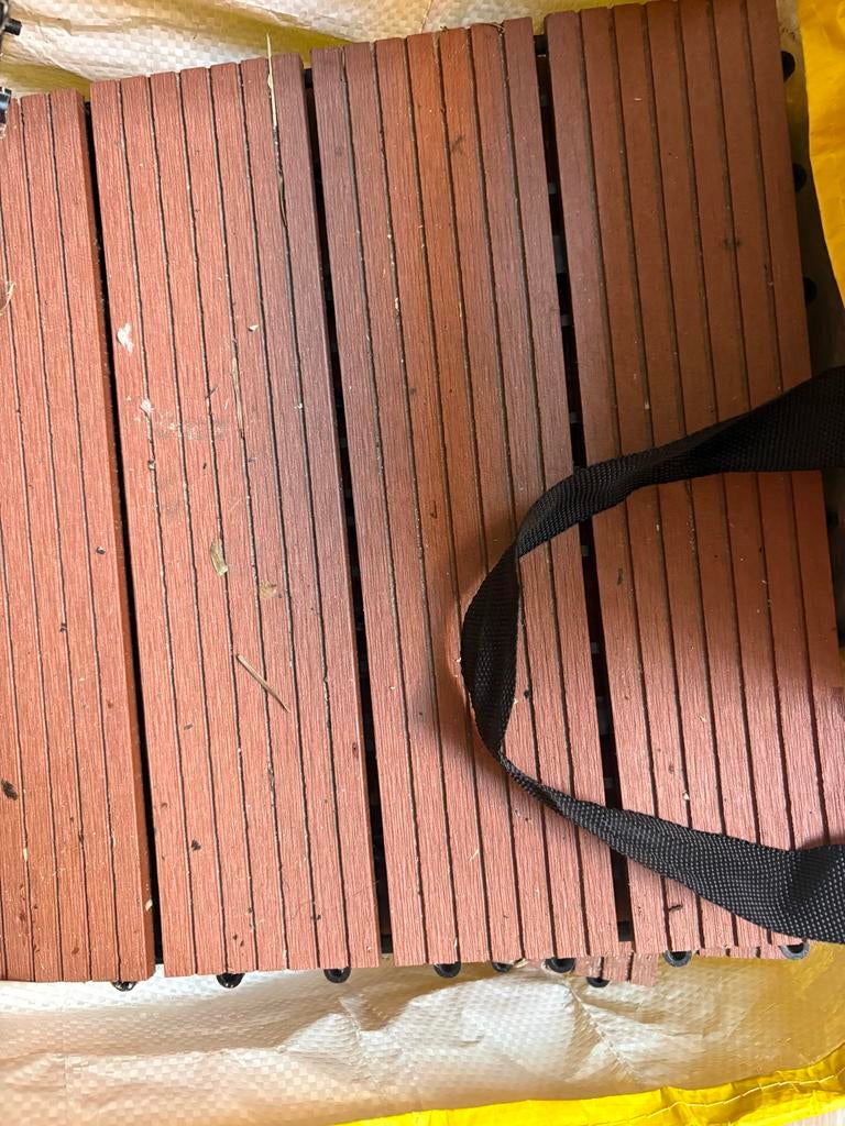 Gratis op te halen terrastegels klein balkon, Tuin en Terras, Tegels en Klinkers, Ophalen, Gebruikt, Beton, Terrastegels
