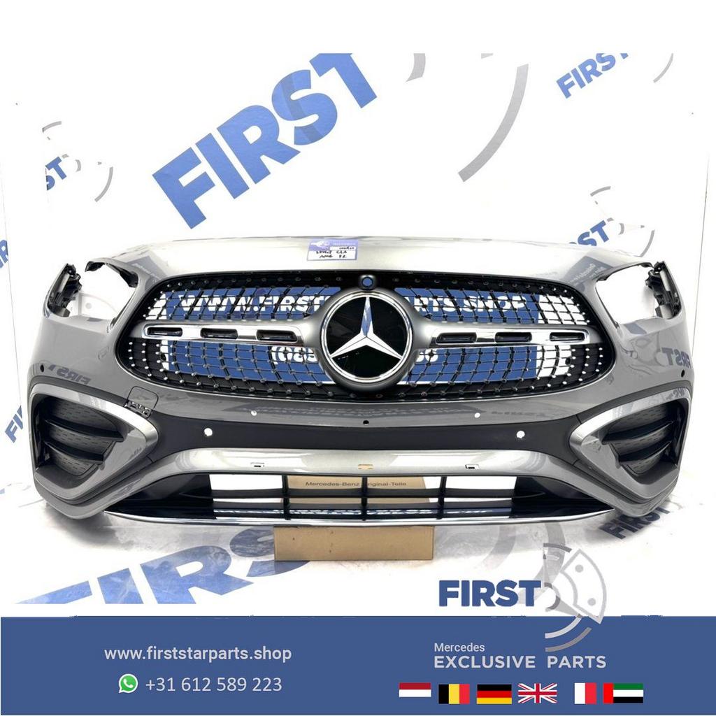 A2478804508 H247 FACELIFT GLA AMG VOORBUMPER COMPLEET +  GRI, Gebruikt, -, Voor, Ophalen of Verzenden