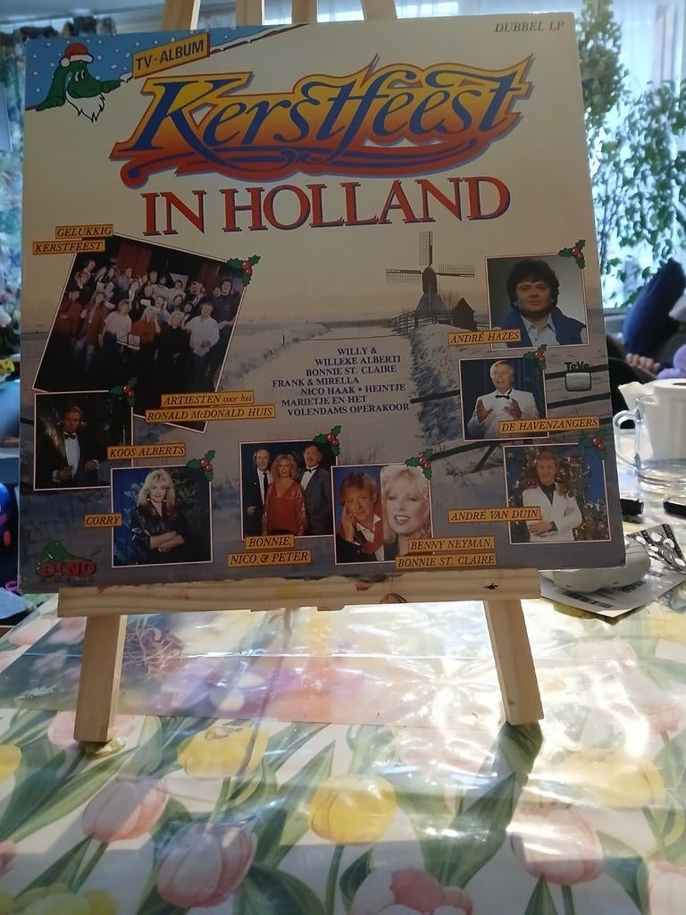 Kerstfeest in Holland Dubbel LP, Ophalen of Verzenden
