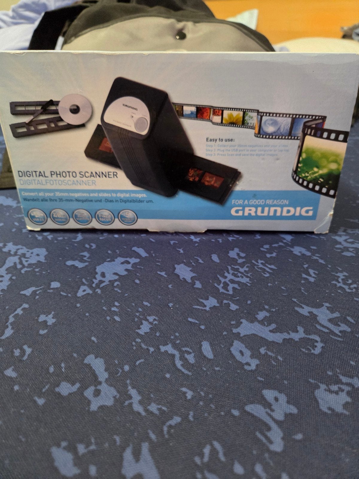Grundig Digital Photo Scanner - Negatieven en Dia's, Diascanner, Ophalen of Verzenden, Zo goed als nieuw, Windows