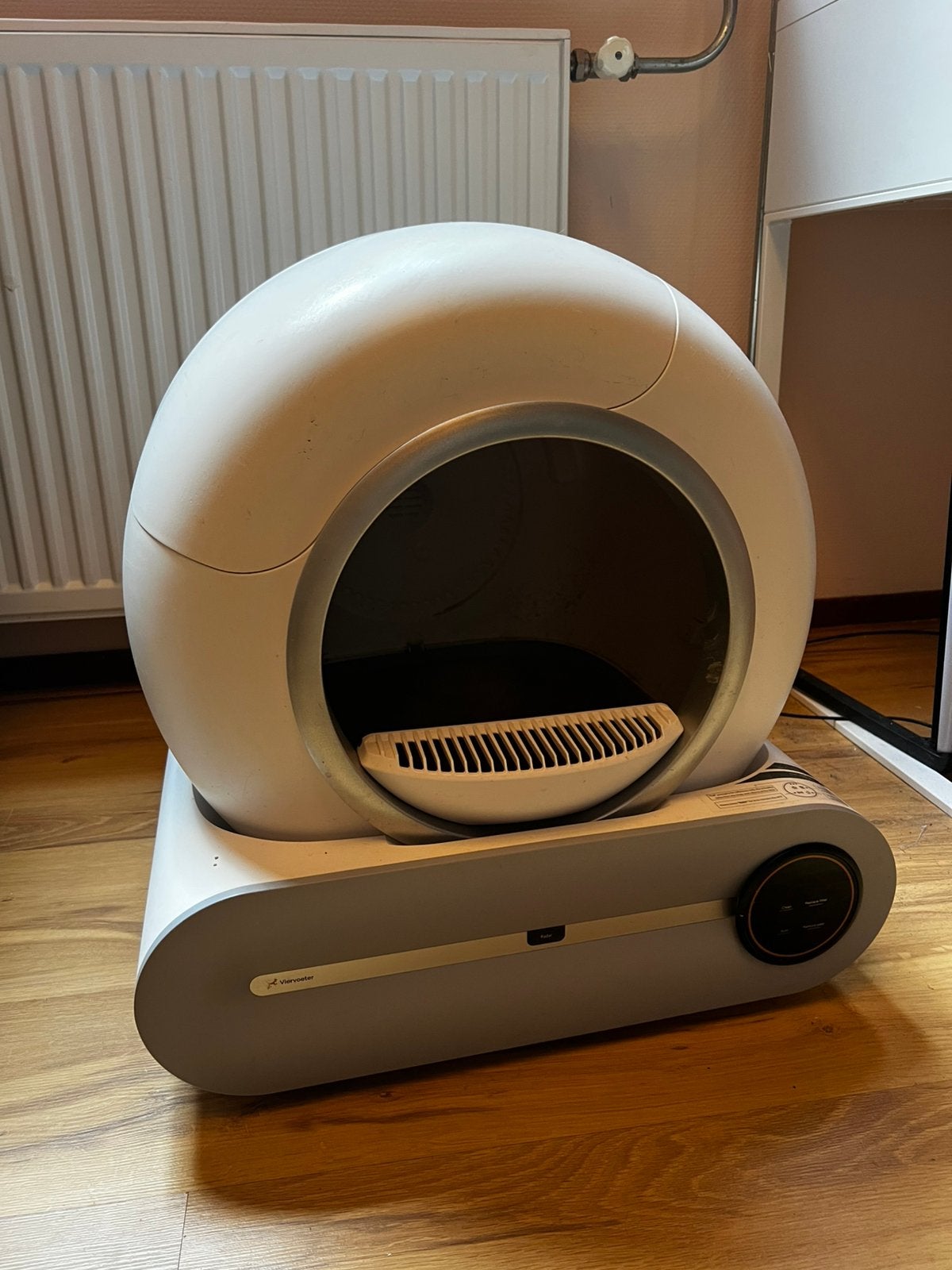 Automatische kattenbak, Dieren en Toebehoren, Kattenbakken, Ophalen, Zelfreinigend, Gebruikt, Gesloten