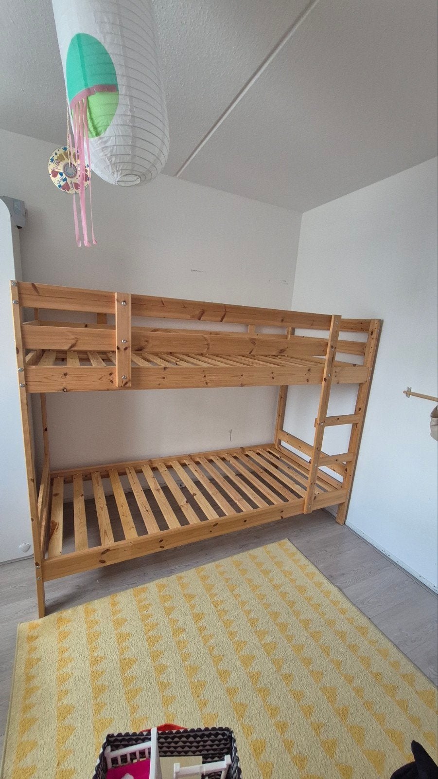IKEA MYDAL frame stapelbed grenen 90x200 cm, Kinderen en Baby's, Kinderkamer | Stapelbedden en Hoogslapers, Ophalen of Verzenden