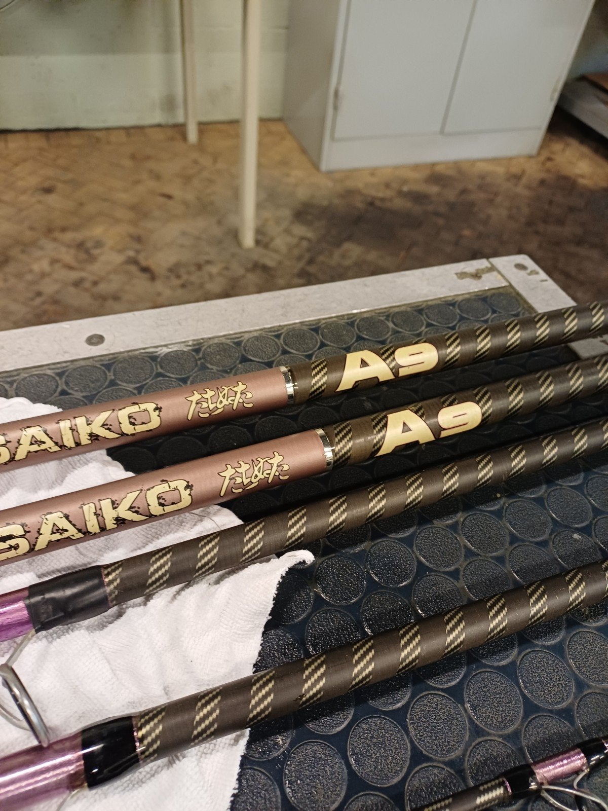 Yuki Saiko A9 4.50m Werphengel - Super High Modulus Carbon, Watersport en Boten, Ophalen, Gebruikt, Werphengel