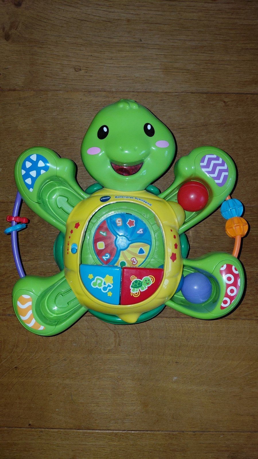VTech Ballenpret Schildpad - Interactief babyspeelgoed, Ophalen, Gebruikt, Overige typen, Met geluid