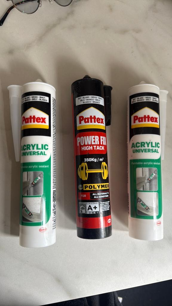 Pattex high tack en acrylaat kit, Ophalen, Nieuw
