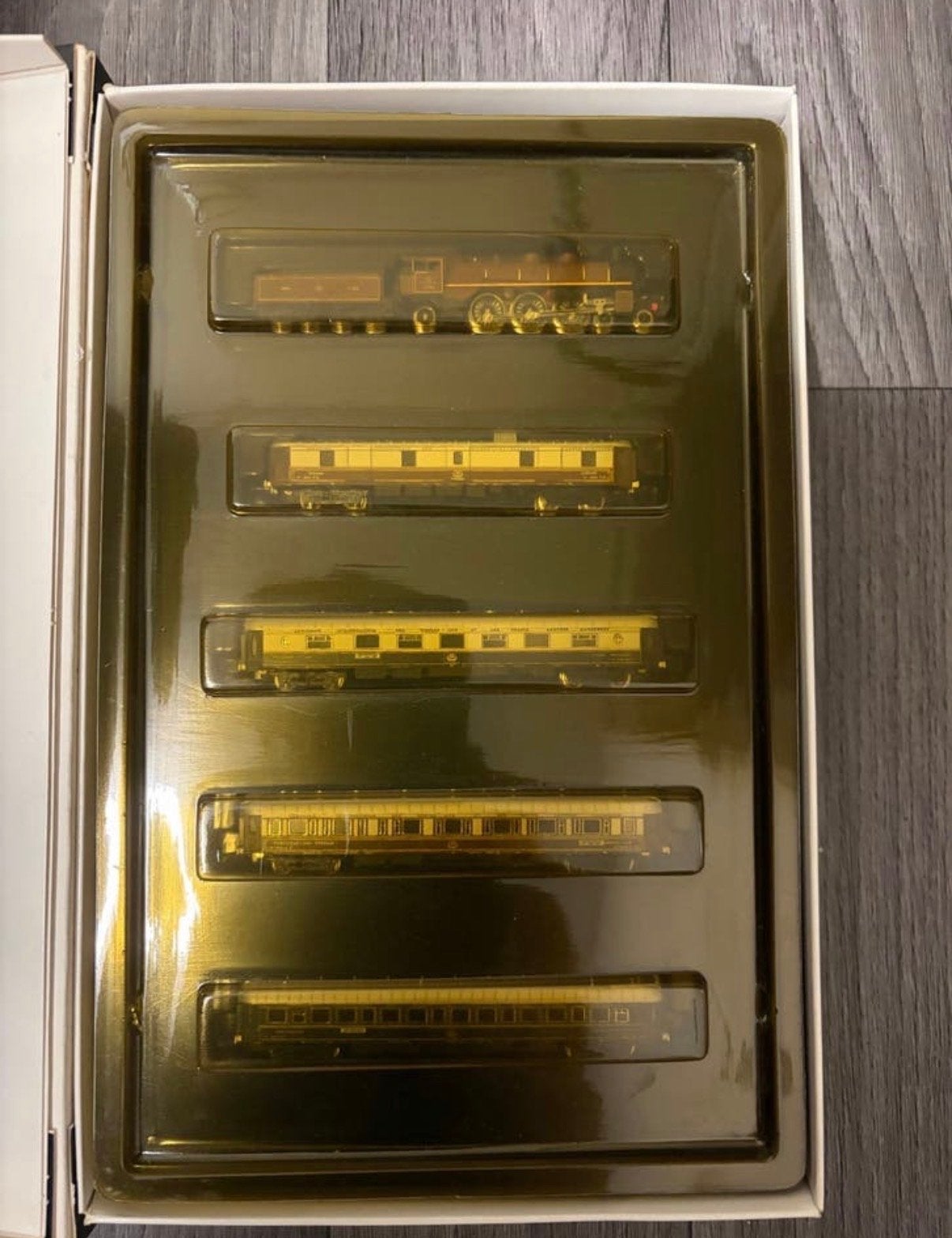 Märklin Z Nostalgie Istanbul Orient Express Treinset, Ophalen, Wisselstroom, Treinset, Zo goed als nieuw