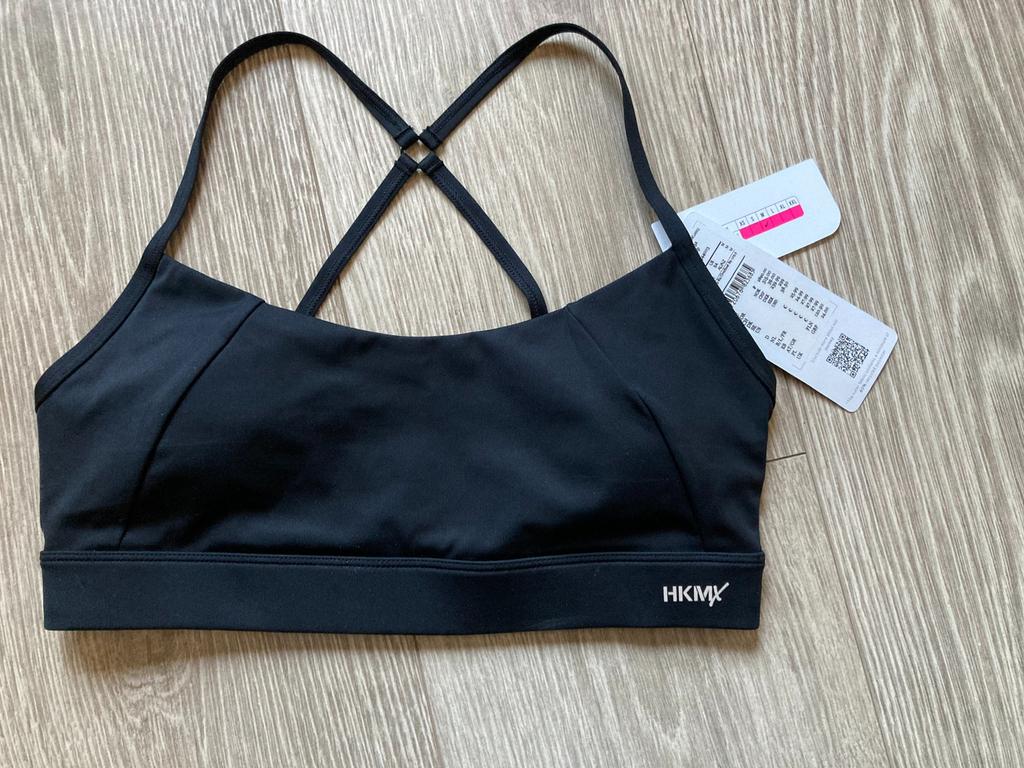 Padded bh sport top, Hunkemöller nieuw, maat M, Maat 38/40 (M), Zwart, Nieuw, Ophalen of Verzenden
