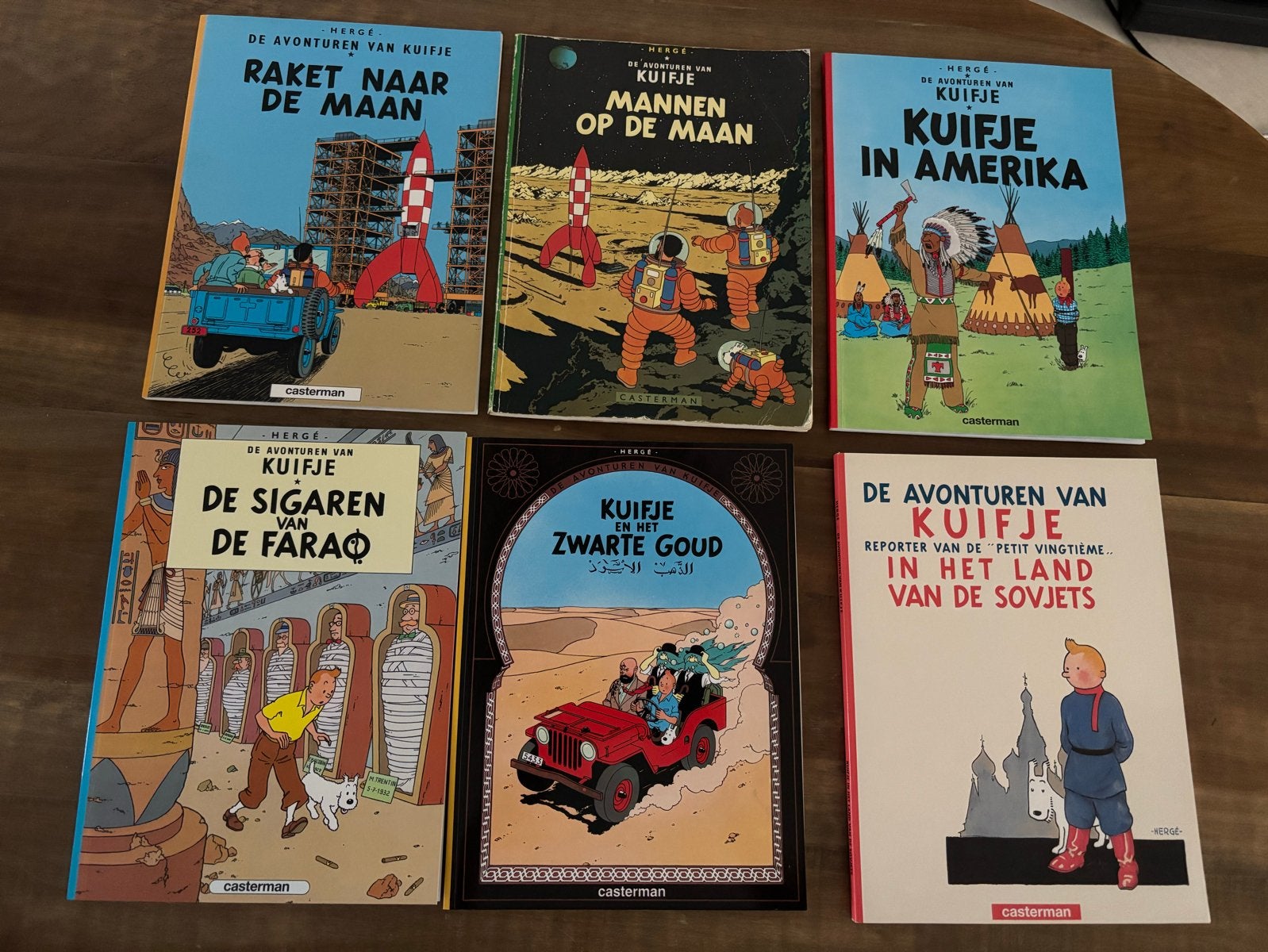 Kuifje stripboeken - Diverse titels, Meerdere stripboeken, Ophalen of Verzenden, Gelezen