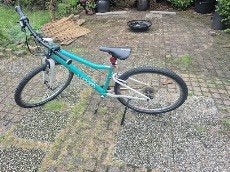Woom 6 Kinderfiets, Ophalen, Gebruikt, Schijfrem, Minder dan 16 inch
