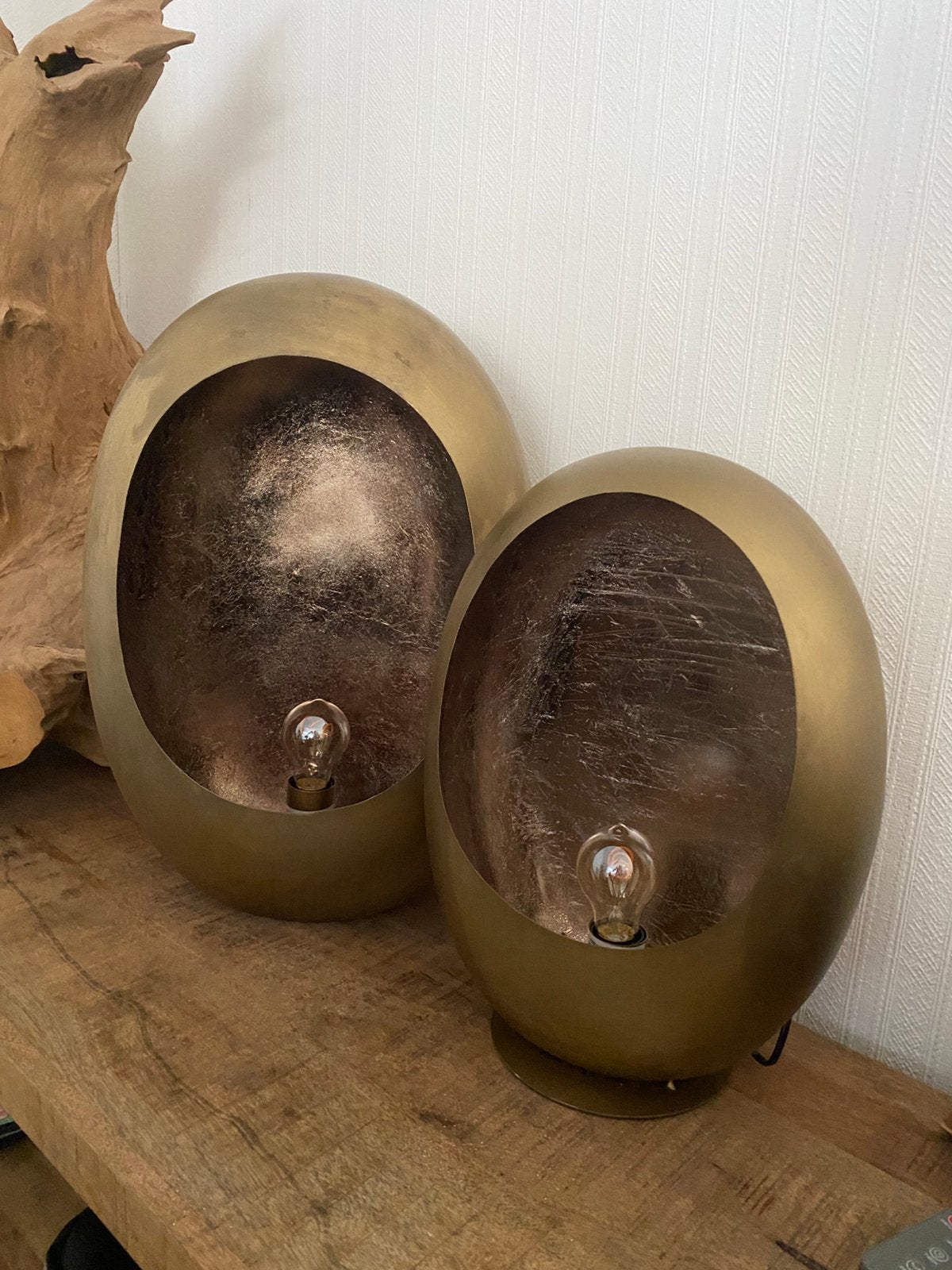 Egg lampen, Huis en Inrichting, Ophalen, Zo goed als nieuw