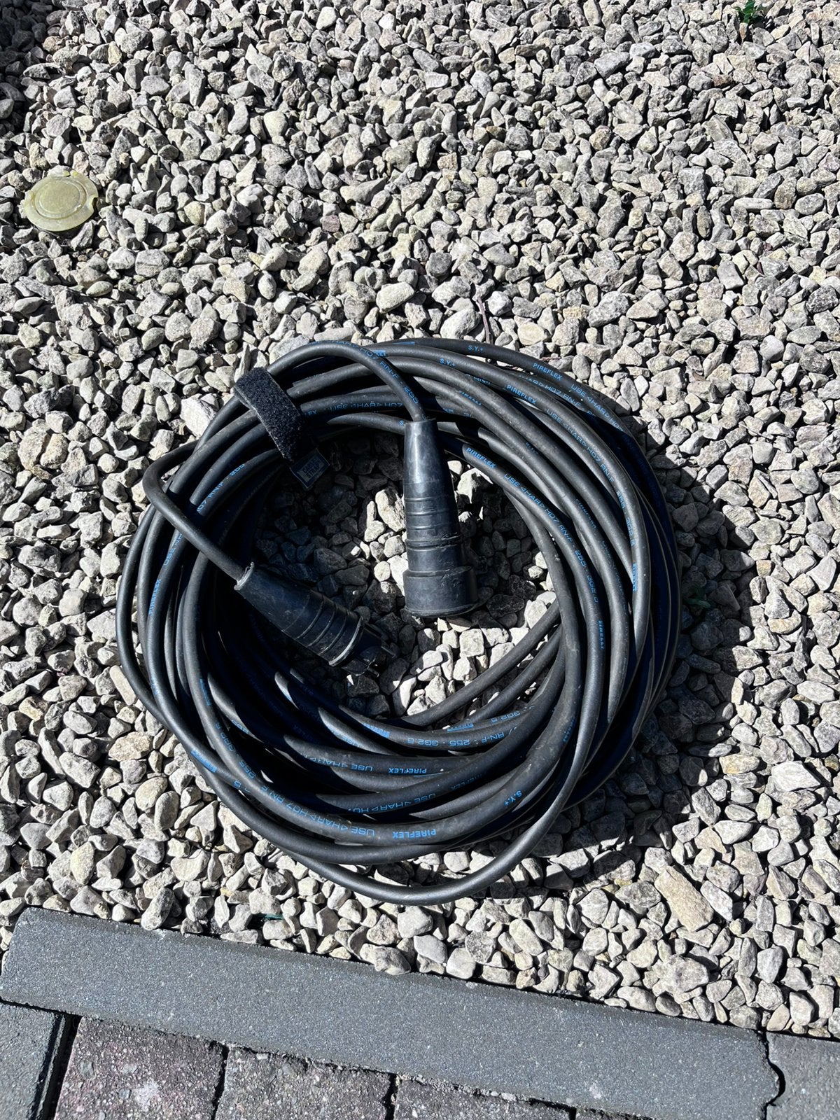 Verlengsnoer Pirelli Periflex 3 x 2,5 23 meter, Ophalen, Gebruikt, Kabel of Snoer