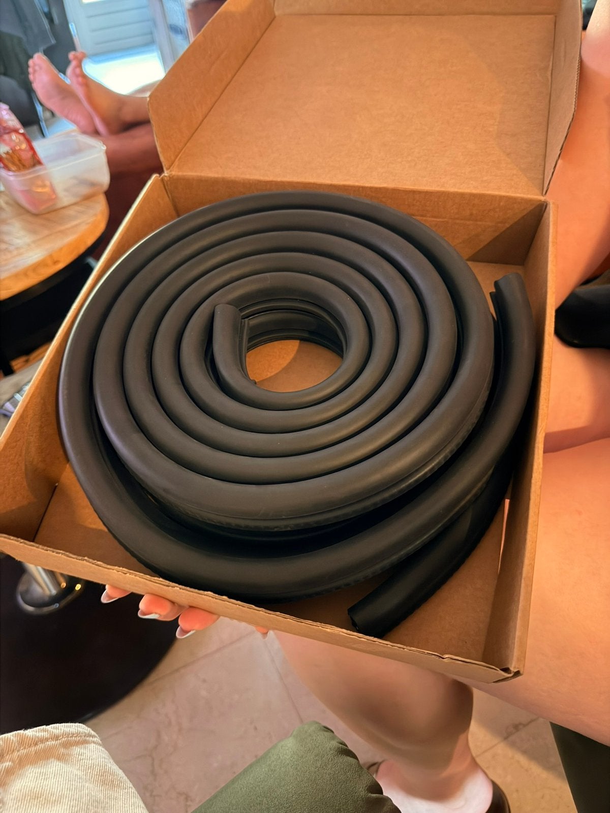 Afdicht rubber voor de achterklep, Ophalen, Zo goed als nieuw