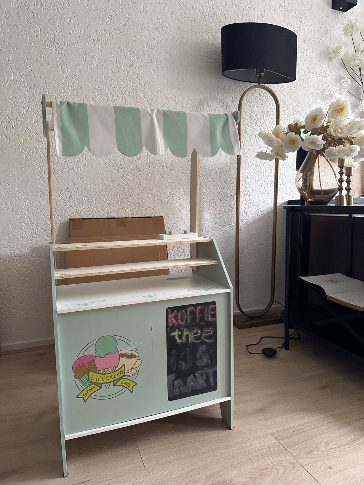 Houten Speelgoedwinkeltje voor Kinderen, Ophalen, Gebruikt, Jongen of Meisje