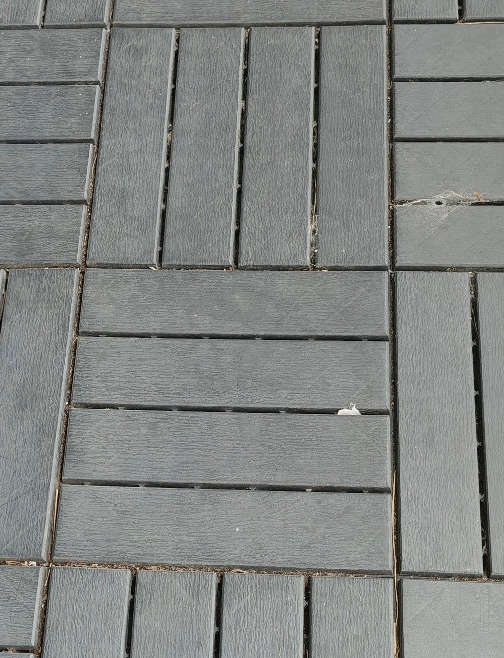 Terrastegels, kunstof, Tuin en Terras, Terrasdelen en Vlonders, Ophalen, Zo goed als nieuw, Kunststof