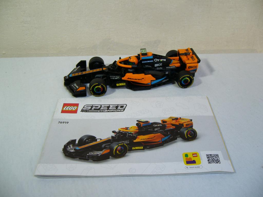 Lego Speed Champions 76919 McLaren Formula 1 Car, Gebruikt, Lego, Compleet, Complete set