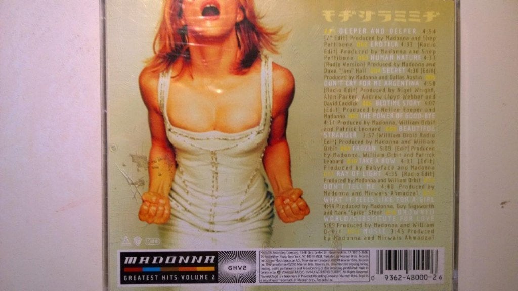 Madonna - GHV2 (Greatest Hits Volume 2), Ophalen of Verzenden, 1990 - 1999, Zo goed als nieuw