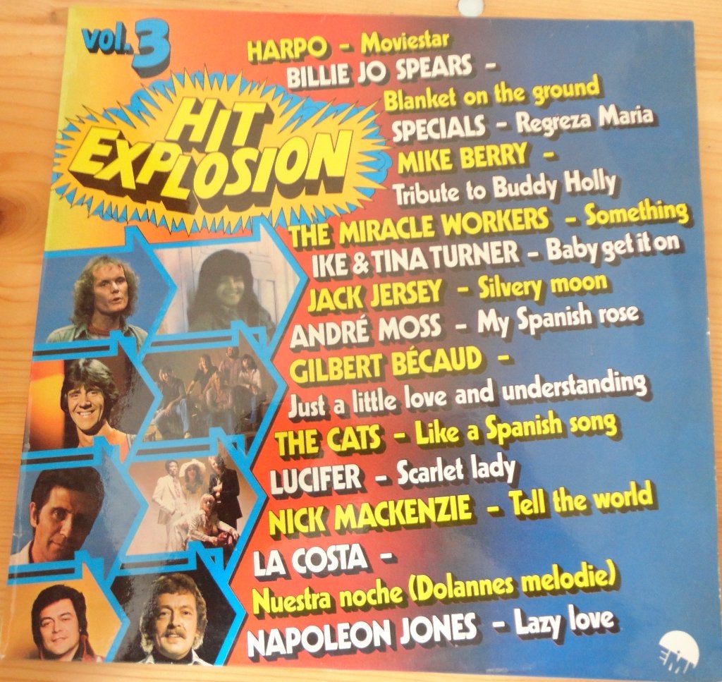 Hit Explosion-3 (LP), Cd's en Dvd's, Ophalen of Verzenden, Gebruikt, 12 inch