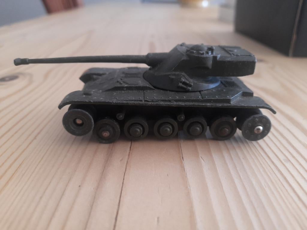 Dinky toys AMX tank, Ophalen of Verzenden, Gebruikt, Auto, Dinky Toys