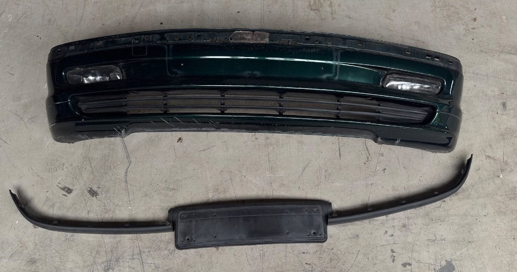 BMW E46 voorbumper sedan touring 98-02 met mistlampen groen, Ophalen, Voor, BMW, Bumper