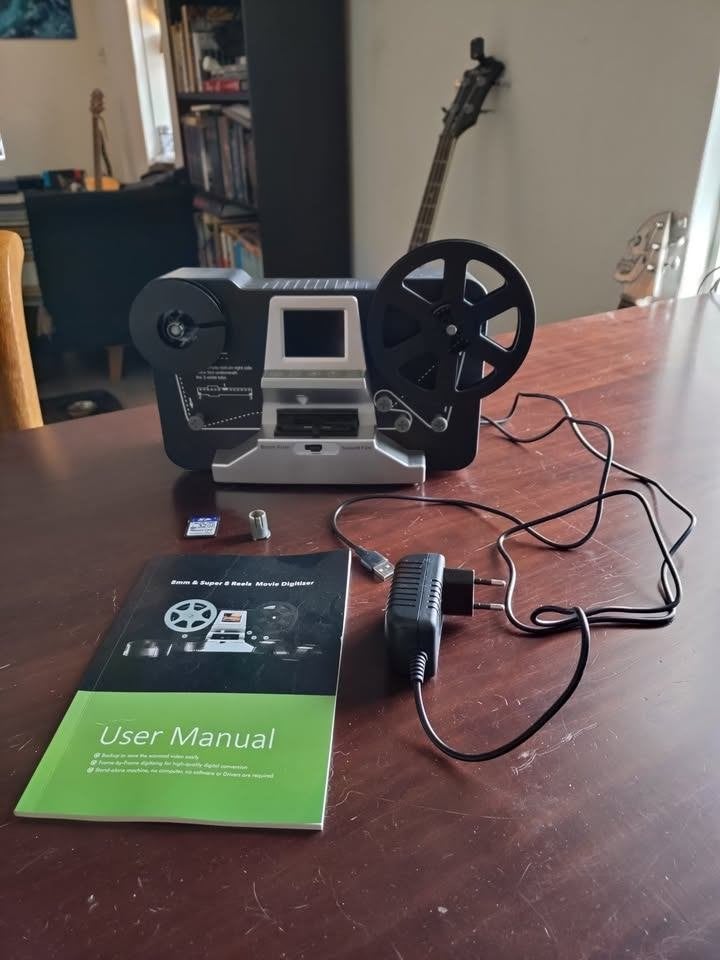 Smalfilmscanner voor het digitaliseren van 8mm en super8, Ophalen, 8mm film